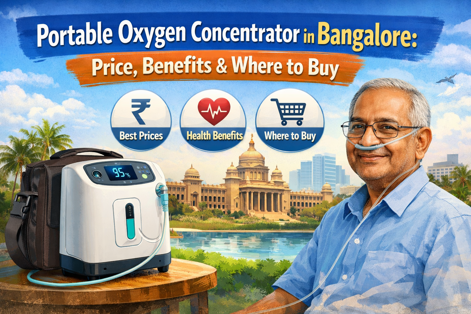 Portable Oxygen Concentrator in Bangalore