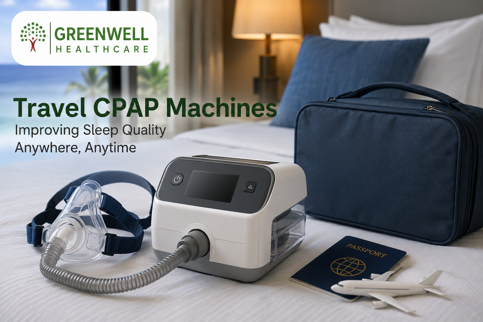 Travel CPAP Machines for Better Sleep Anywhere - Greenwell Healthcare
