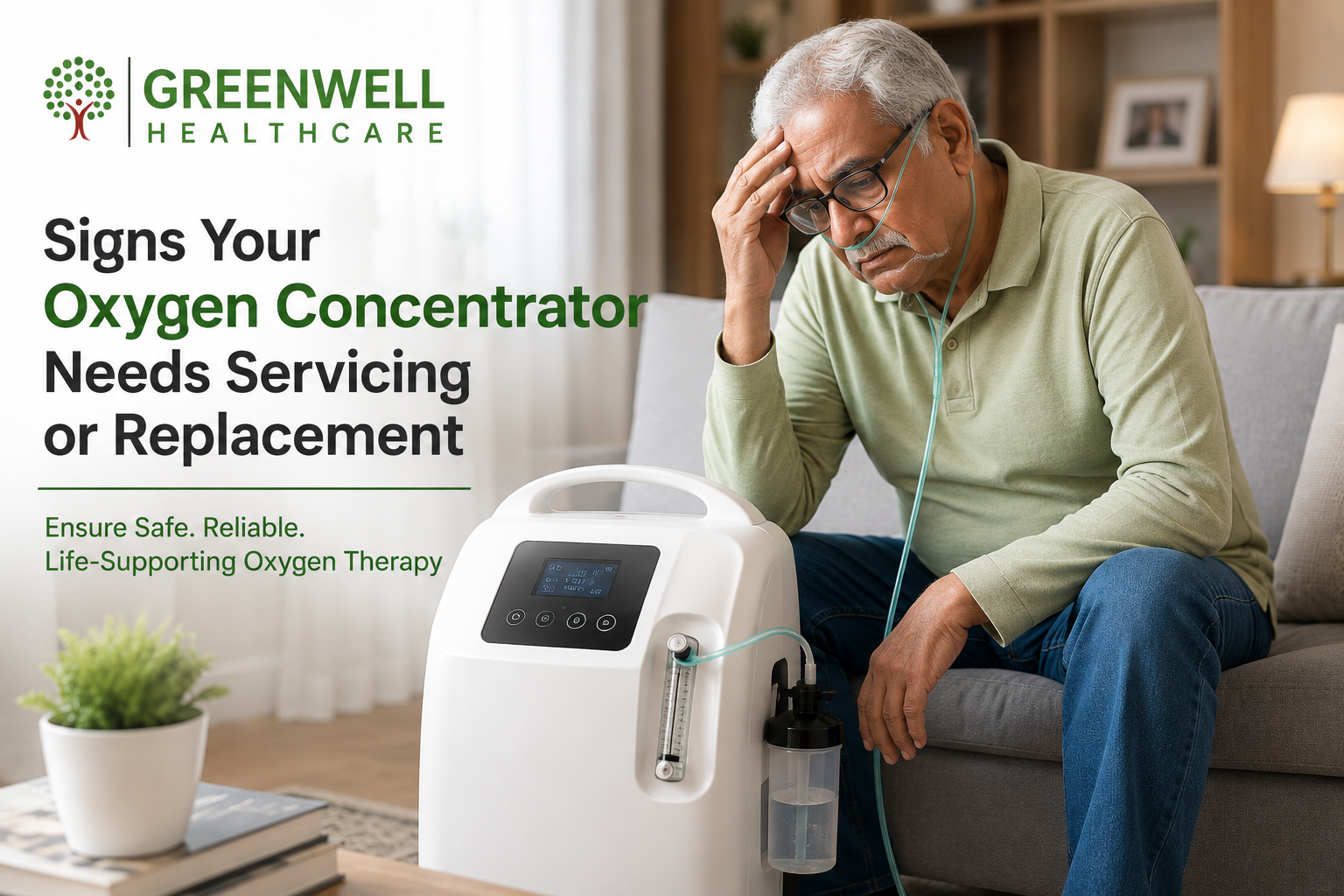 Signs Your Oxygen Concentrator Needs Servicing or Replacement