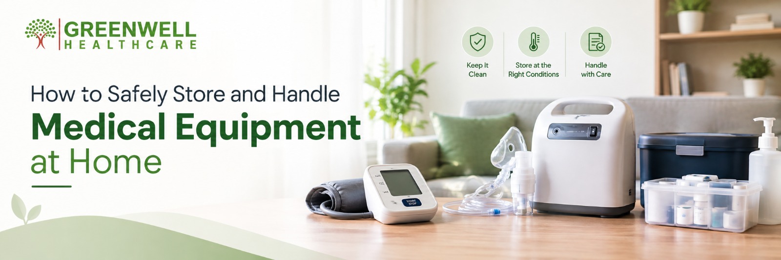 How to Safely Store and Handle Medical Equipment at Home